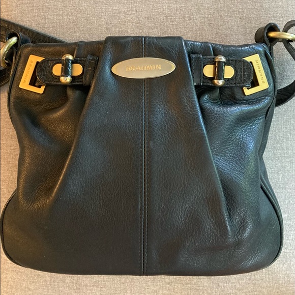 Brahmin Bags Brahmin Black Leather Messenger Bag Poshmark